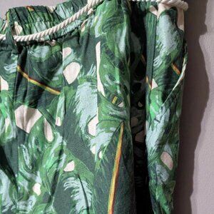 Joie XL tropical print short vibrant greens